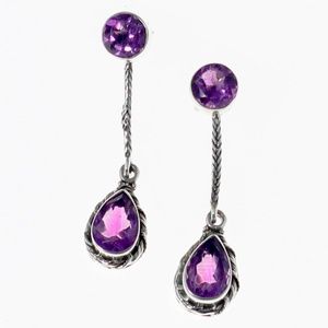 Amethyst Splendor Earrings